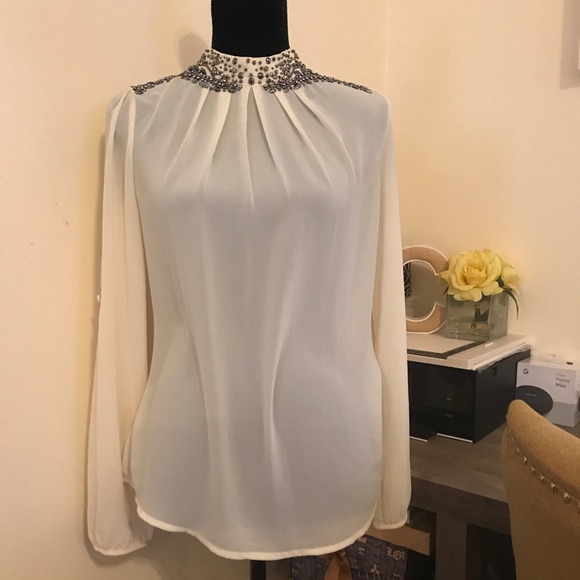 a'gaci Tops - 3/$30 Boutique 5 Agaci Embellished Blouse Top